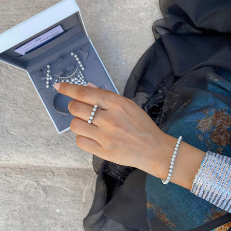 Symphony / Bracelet Silver