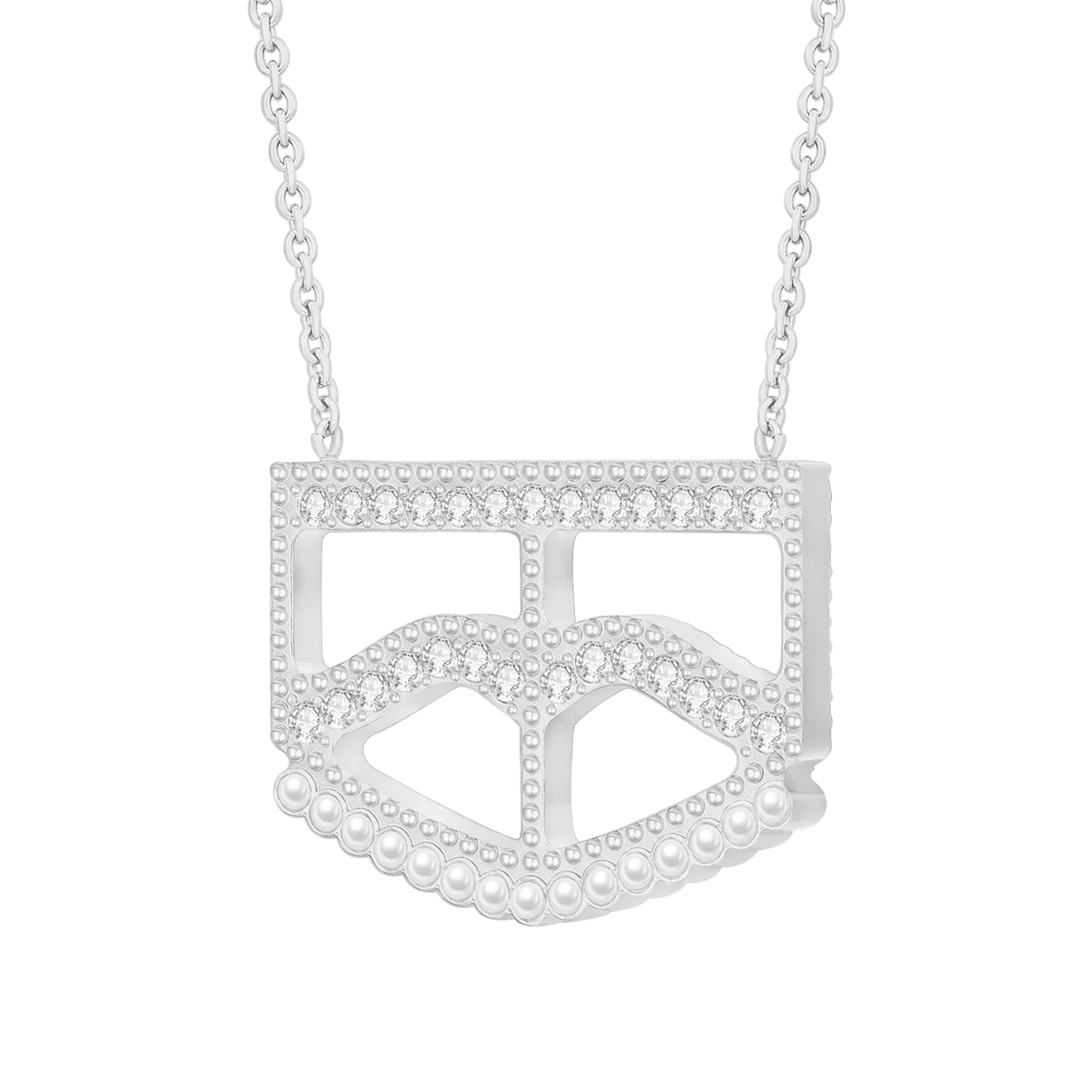 Burqa / Necklace Silver