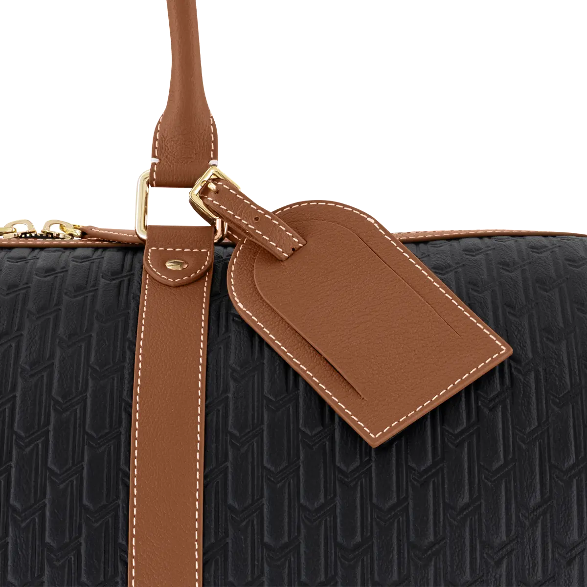 Duffle Bag / Black and Tan