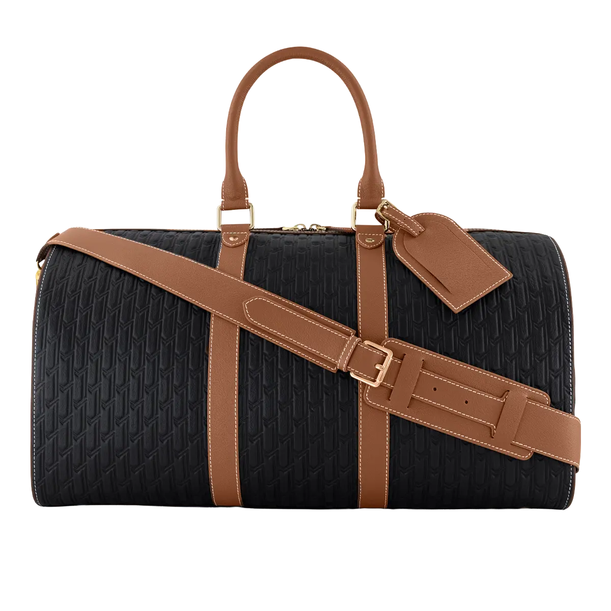 Duffle Bag / Black and Tan
