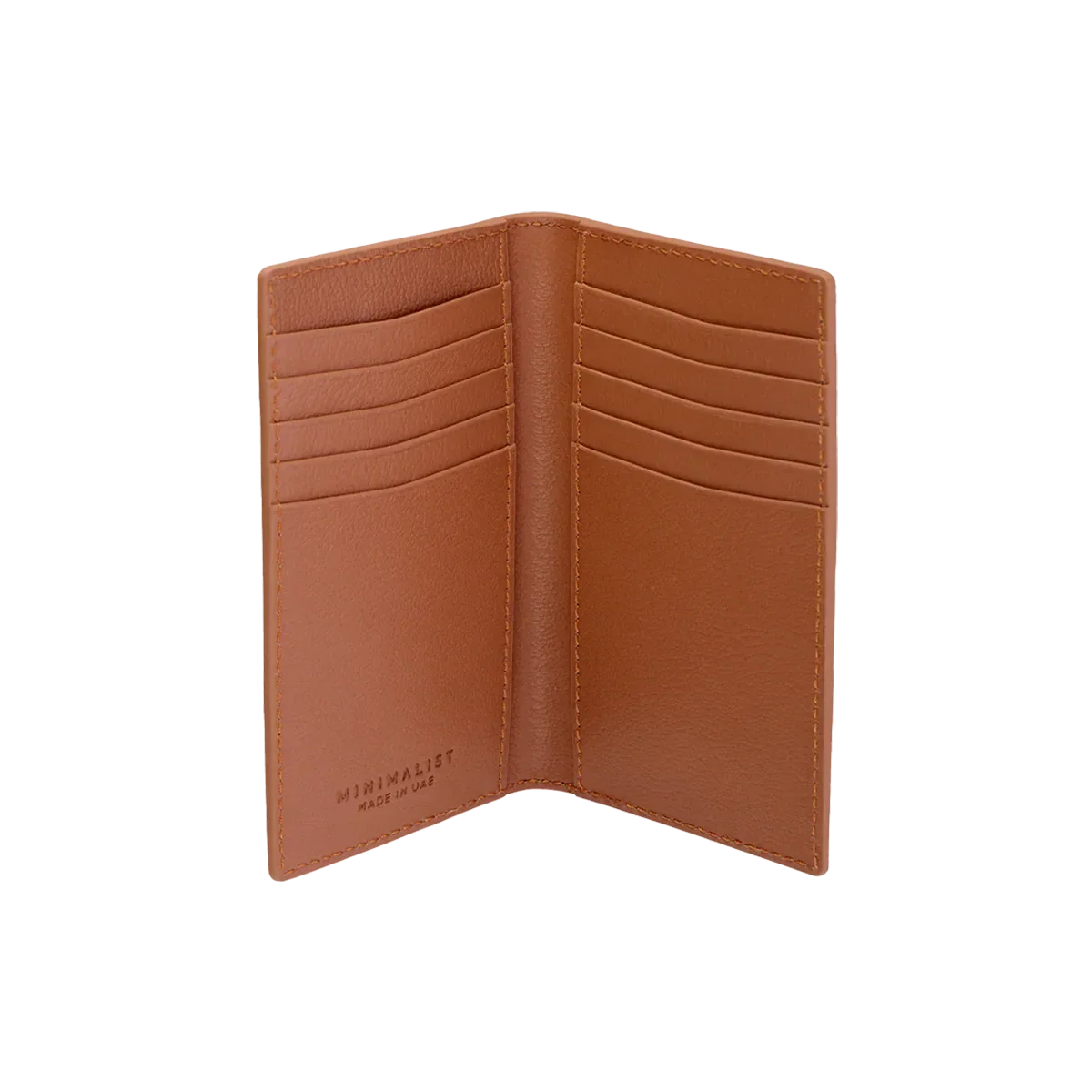 Camel Leather Black & Tan / Silver