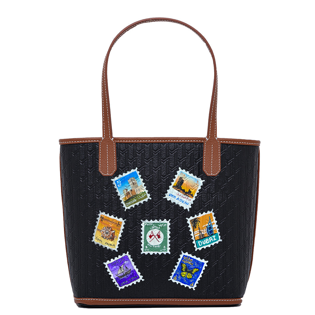 Mini Tote Stamps / Palm Tree