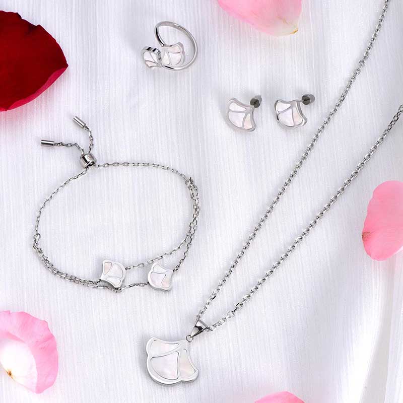 Abeer / Tulip Pearl Silver - Gift Set