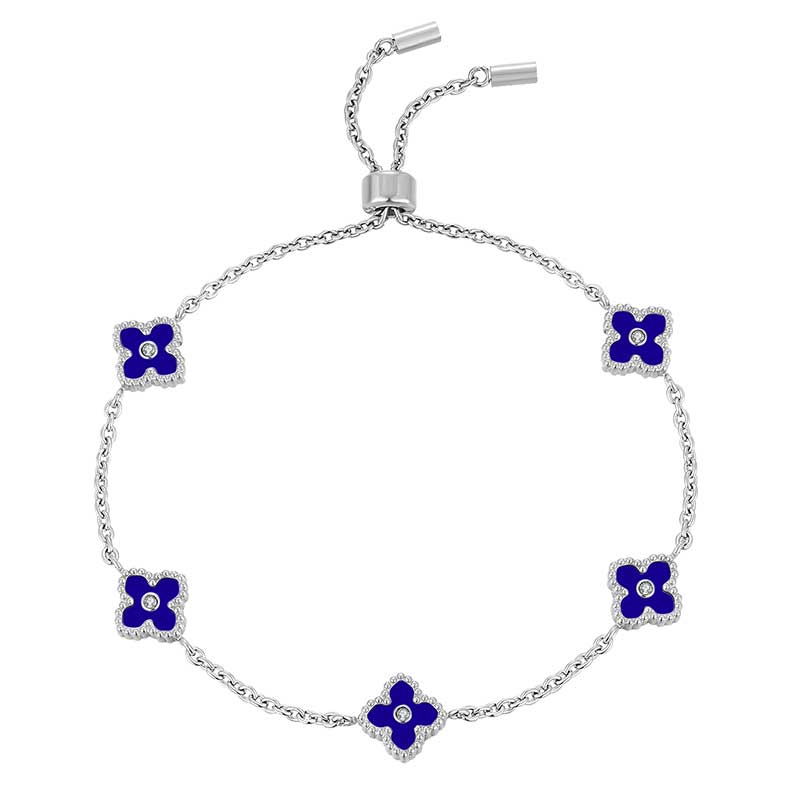 Flower Box / Shaima And Mini Joory Silver Blue