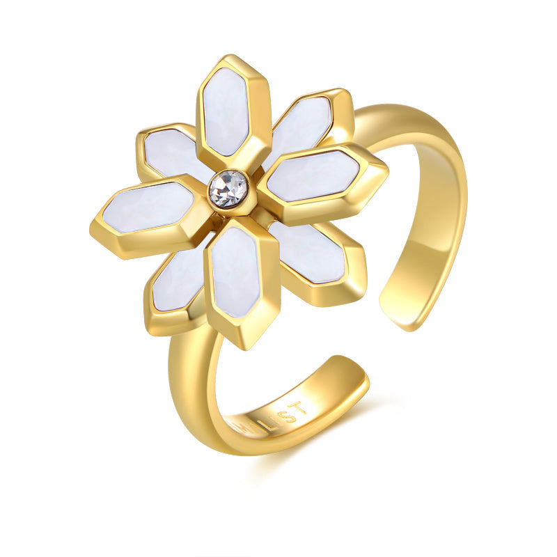 Flower Box / Sara and Lotus Pearl Gold