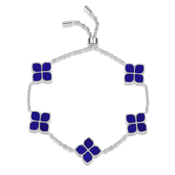 جوري / فضي أزرق