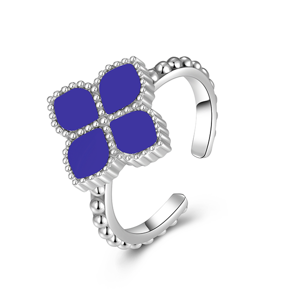 جوري / فضي أزرق