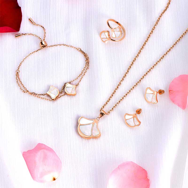 Flower Box / Noora and Tulip Pearl Rose Gold