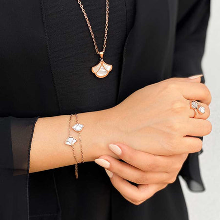 Flower Box / Noora and Tulip Pearl Rose Gold