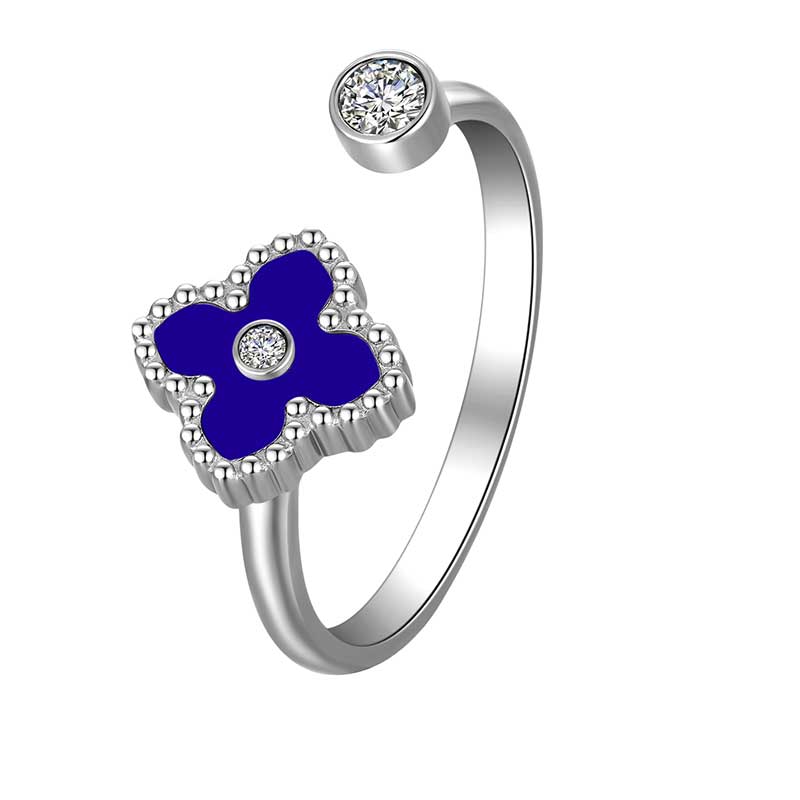 Flower Box / Shaima And Mini Joory Silver Blue