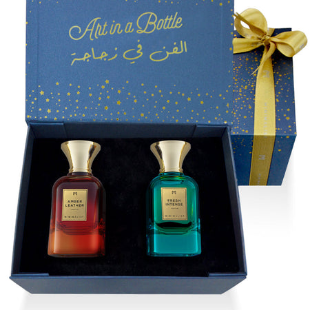 Amber Leather / Fresh Intense Parfum Gift Box