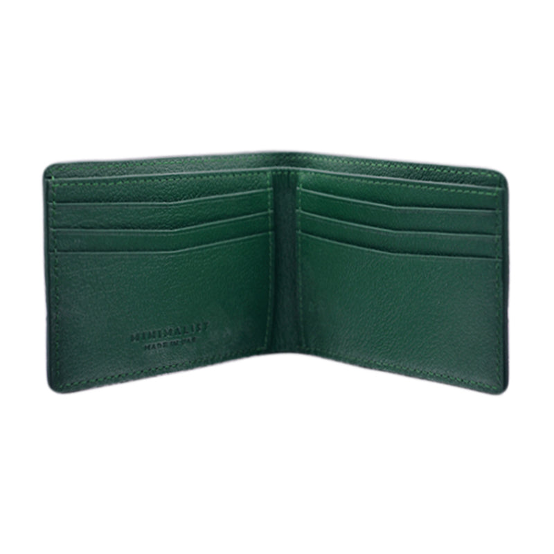 Camel Leather Green / Silver