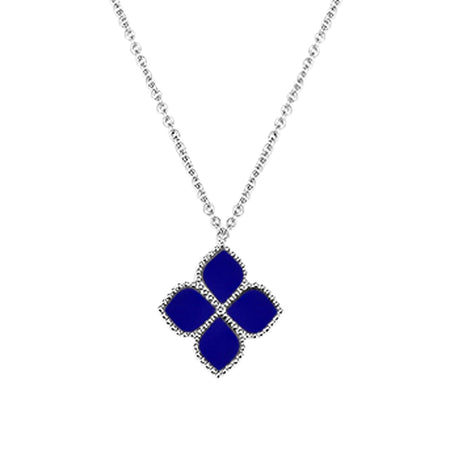 Joory / Necklace Blue Silver
