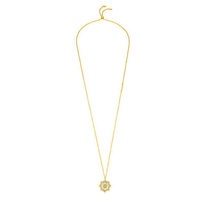 Najm / Necklace Pearl Gold