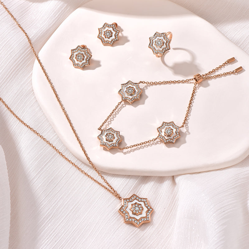 Najm / Set Pearl Rose Gold
