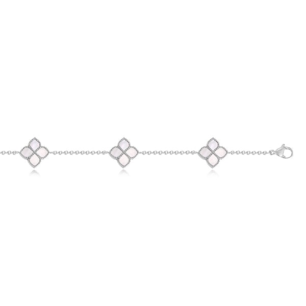 Joory / Choker Necklace Pearl Silver