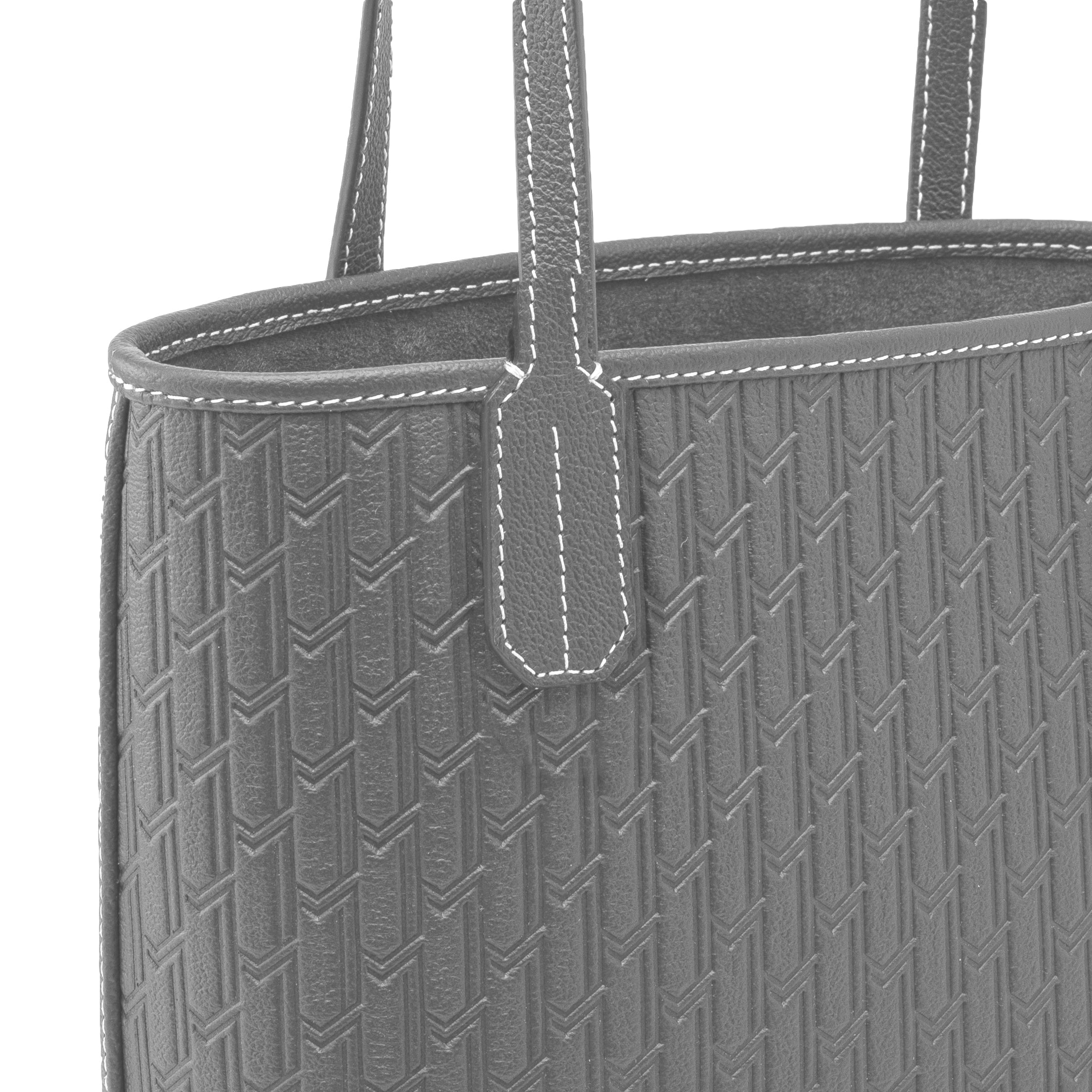 Mini Tote Bag / Grey