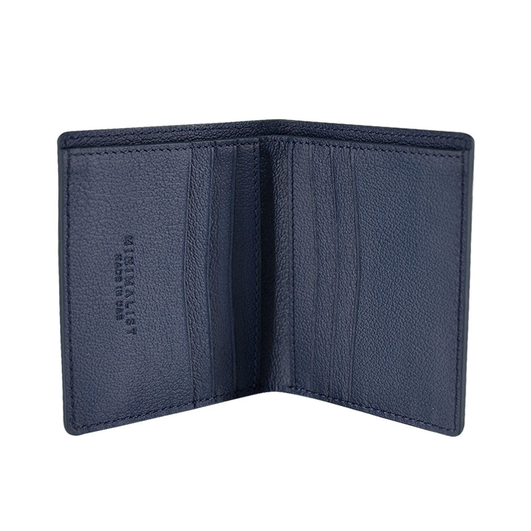 Camel Leather Navy / Silver