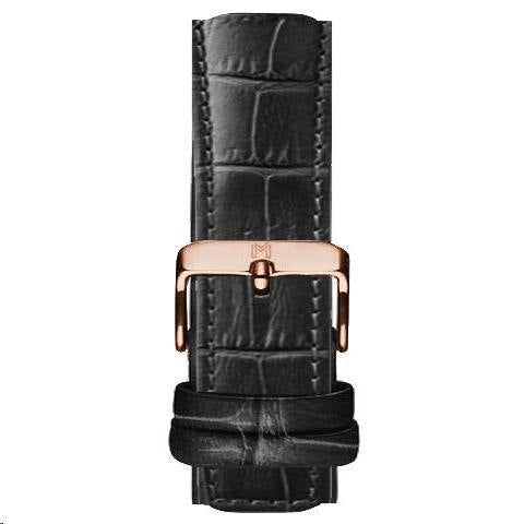 Royal Strap / Alligator Leather Rose Gold - MINIMALIST