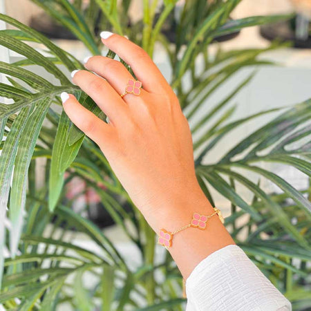 جوري / خاتم ذهب وردي