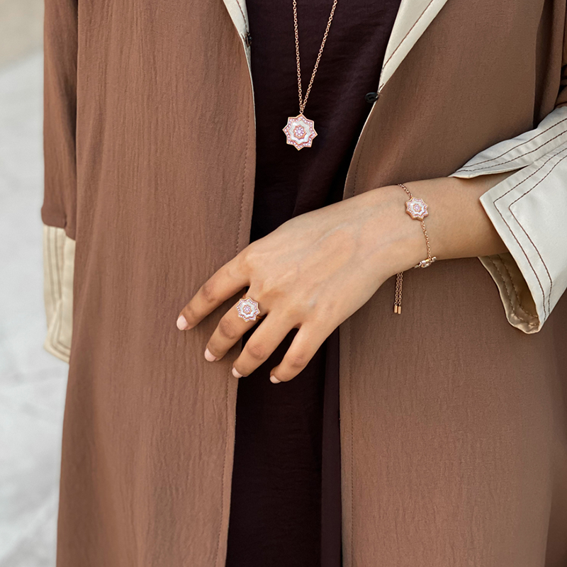 Najm / Set Pearl Rose Gold
