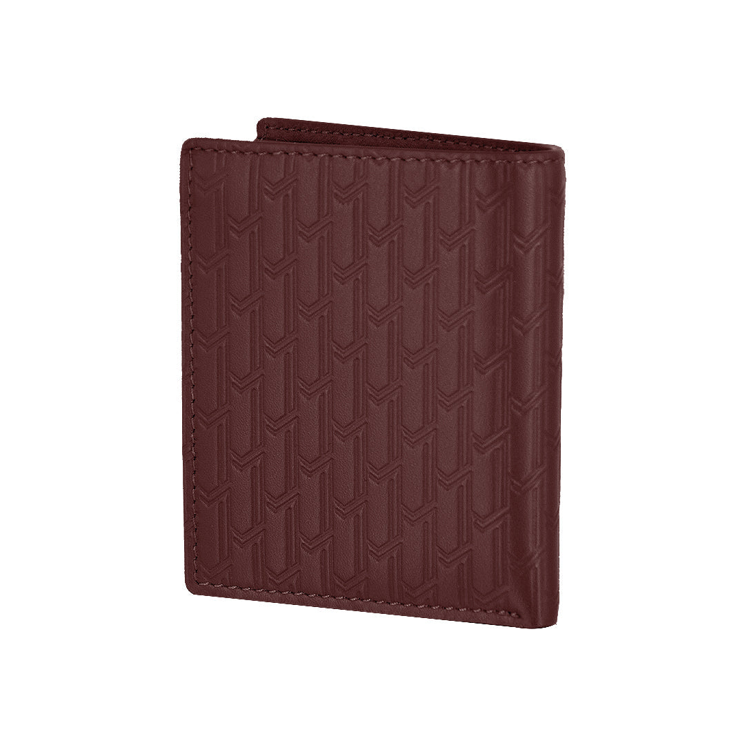 Italian Calfskin Leather Burgundy / Gold