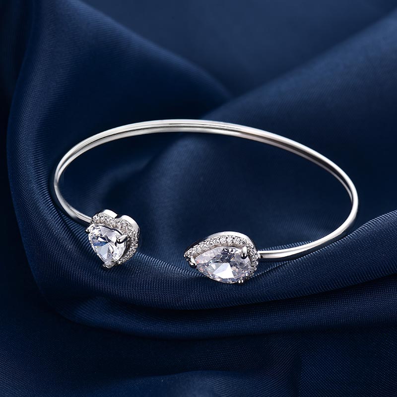 قلب ساحر / سوار فضة