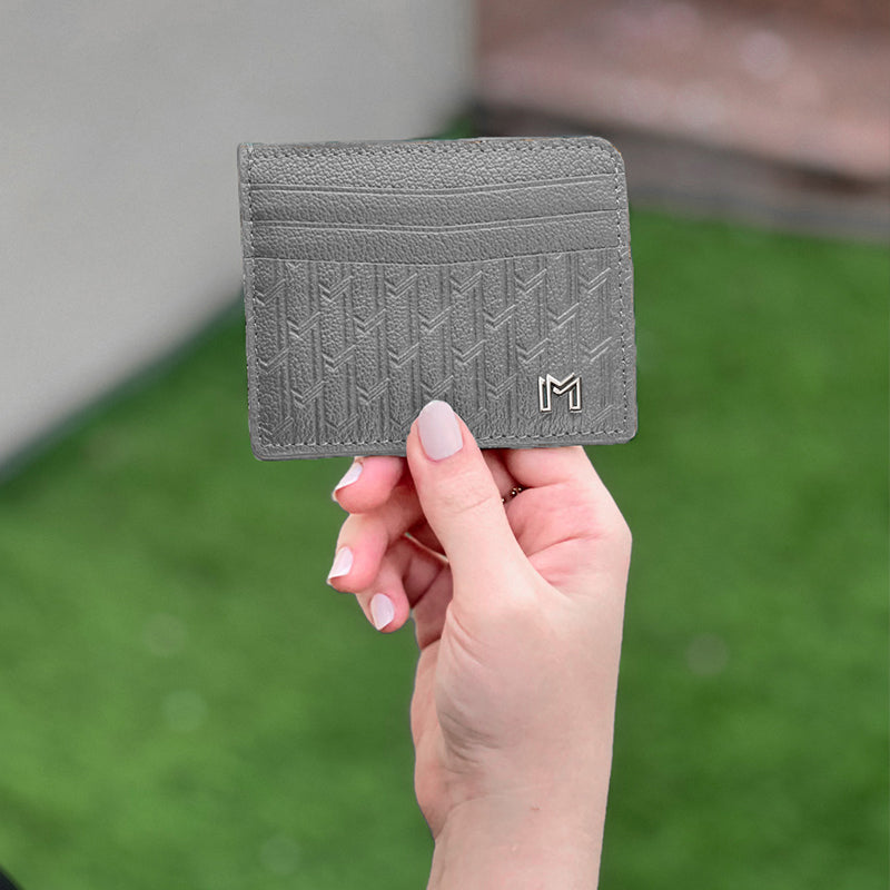 Camel Leather Grey / Silver