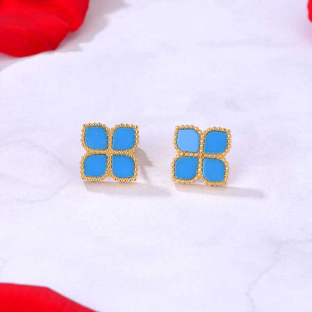 قرط / أقراط تيل ذهبي