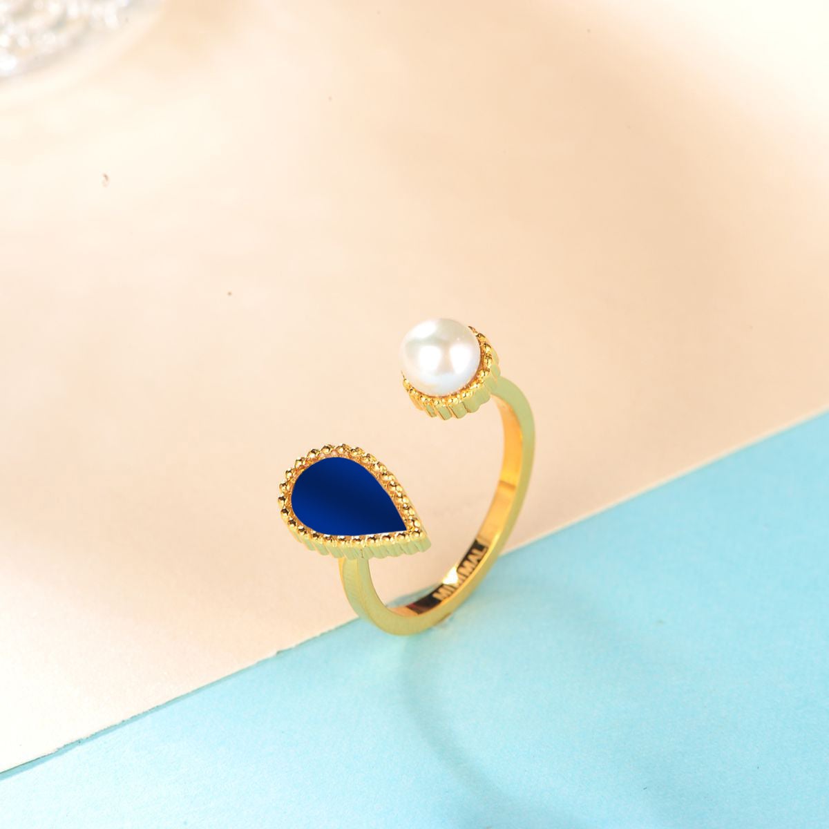 Sapphire Drop / Ring Gold