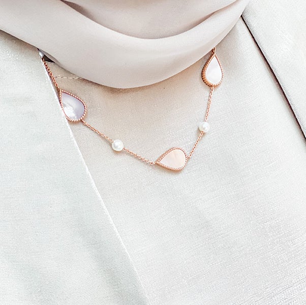 Drop / Necklace Rose Gold