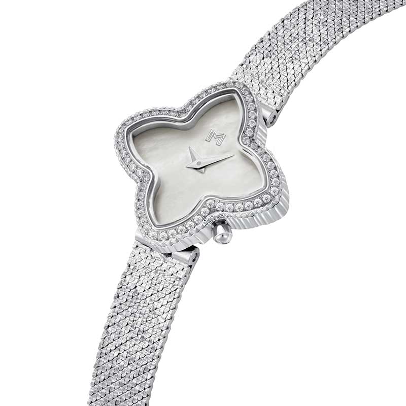 Flower Box / Alia and Joory Pearl Silver