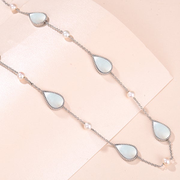 Drop / Necklace Silver