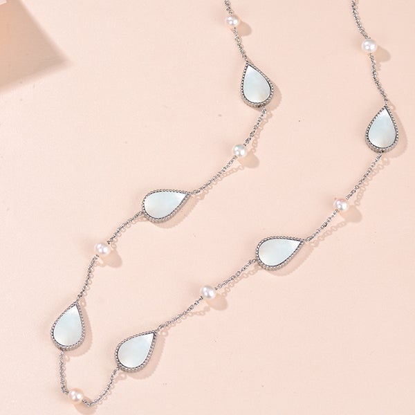 Drop / Necklace Silver