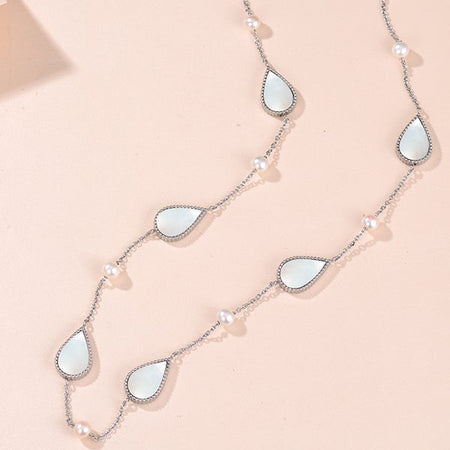 Drop / Necklace Silver