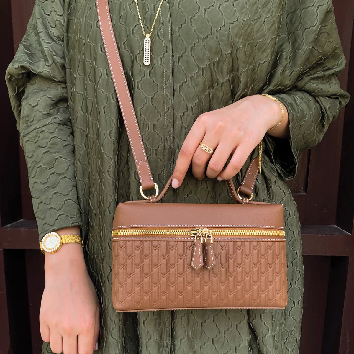 Maitha Handbag / Tan