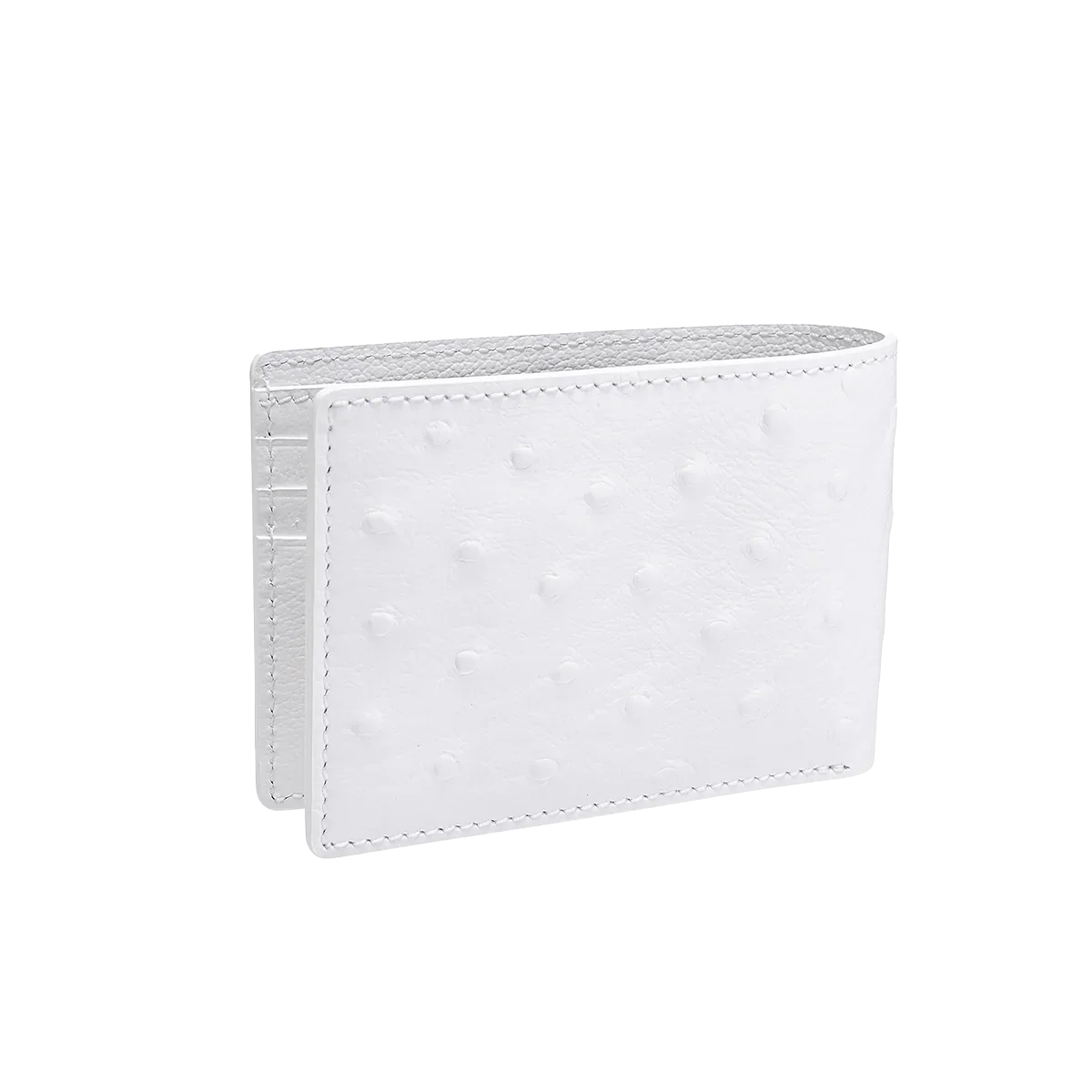 Camel Leather / Ostrich Print