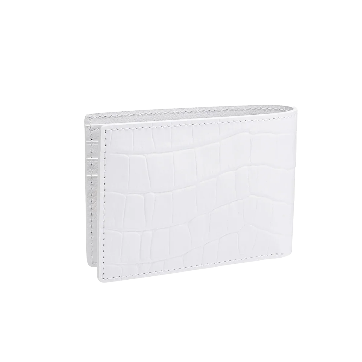 Camel Leather / Crocodile Print