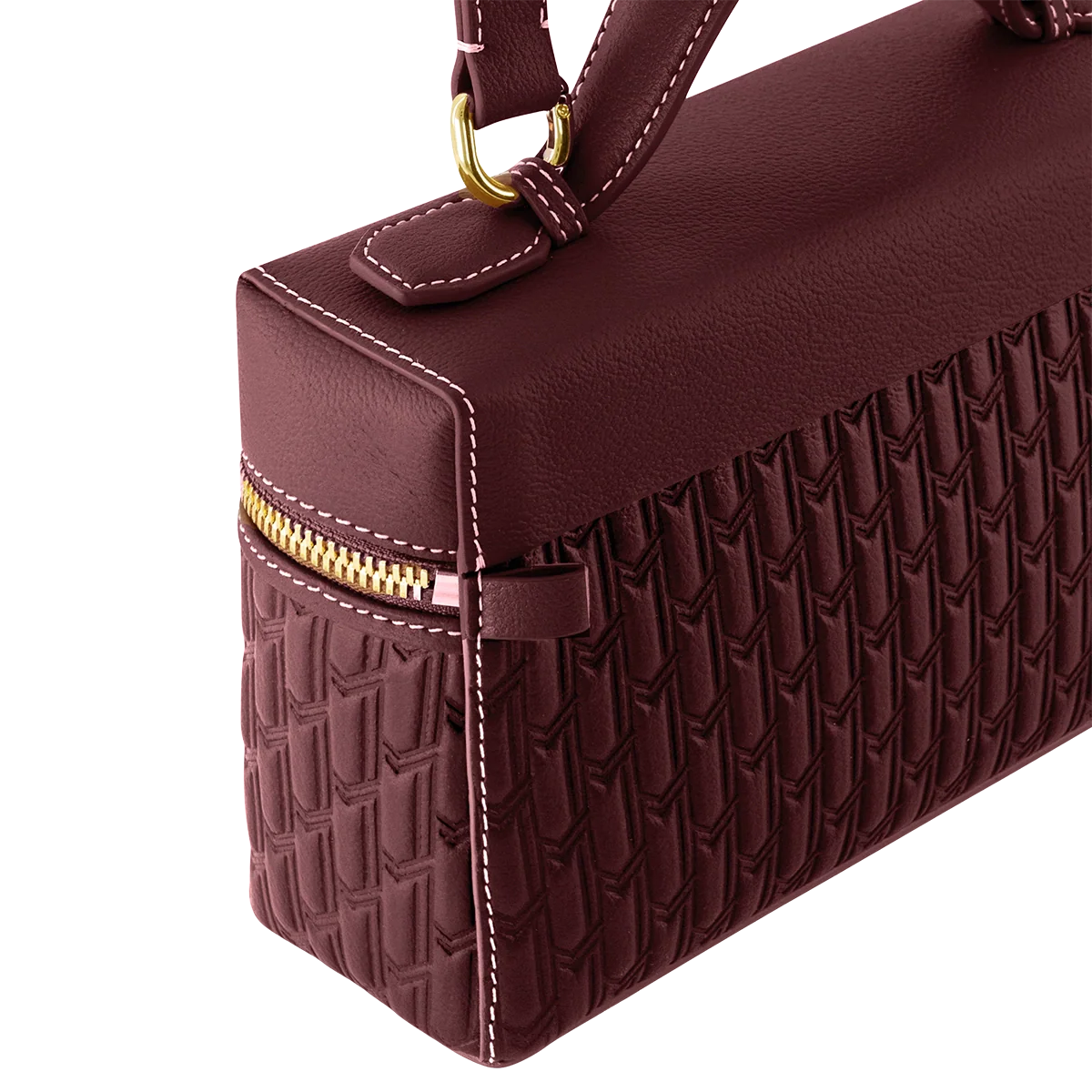 Maitha Handbag / Burgundy