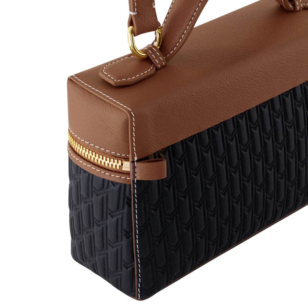 Maitha Handbag / Black & Tan