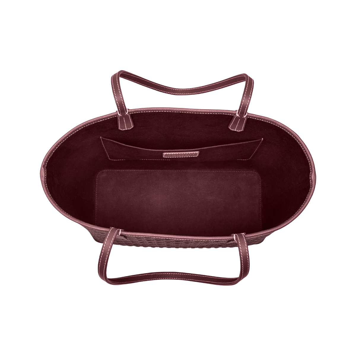 Burgundy Travel Tote / Mini tote / Long Wallet / Mini Wallet - Gift Set