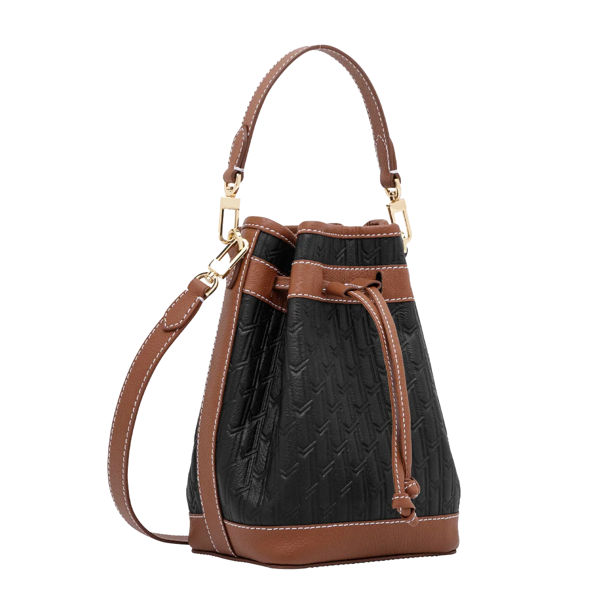 Sheikha Handbag / Black & Tan