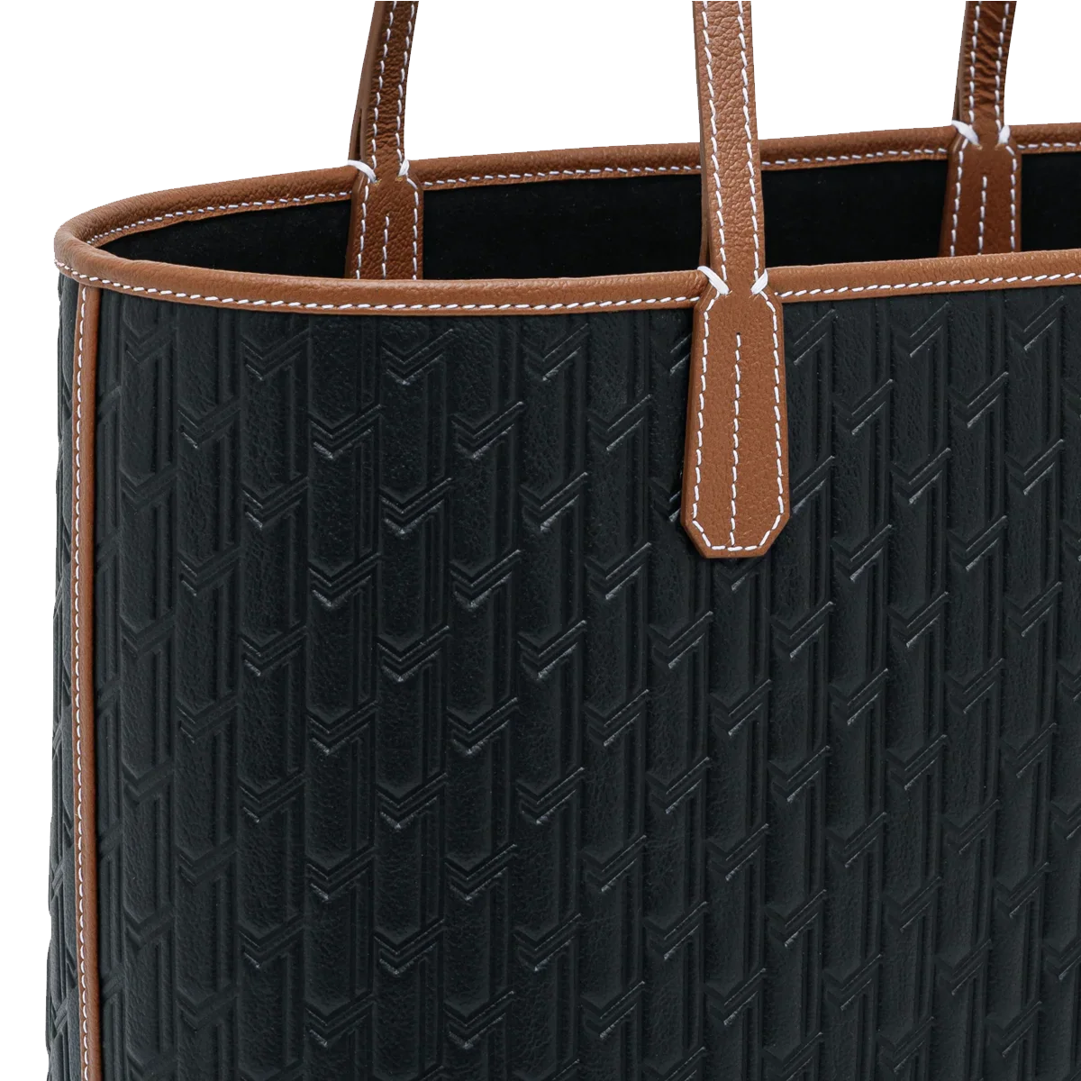 Travel Tote / Black and Tan