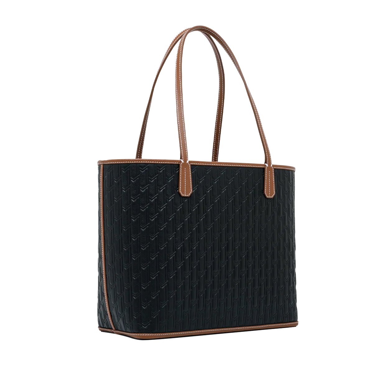 Travel Tote / Black and Tan