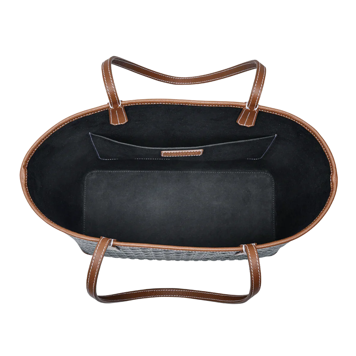 Travel Tote / Black and Tan