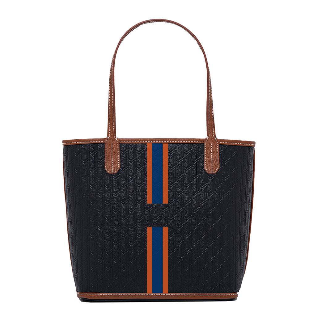 Mini Tote Black Tan