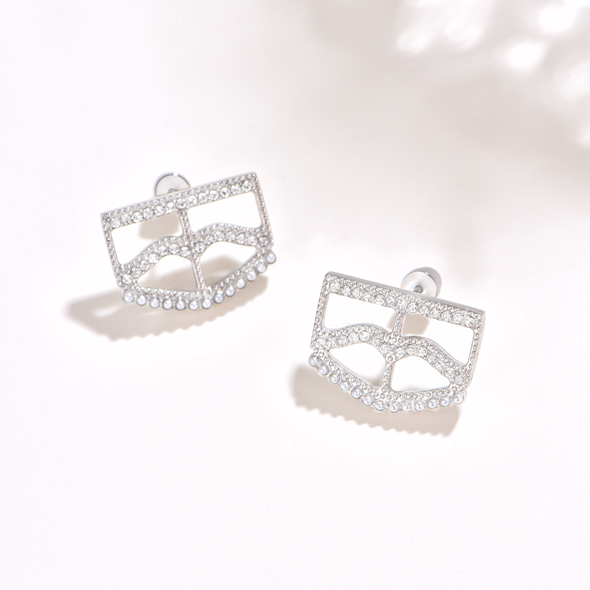 Burqa / Earrings Silver