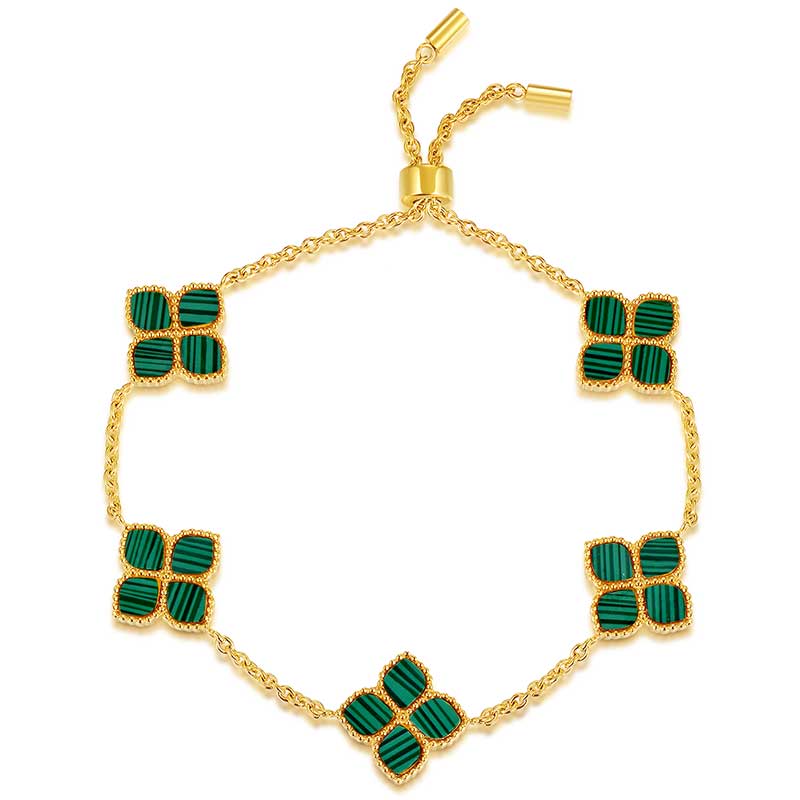 Joory / Set Malachite Gold