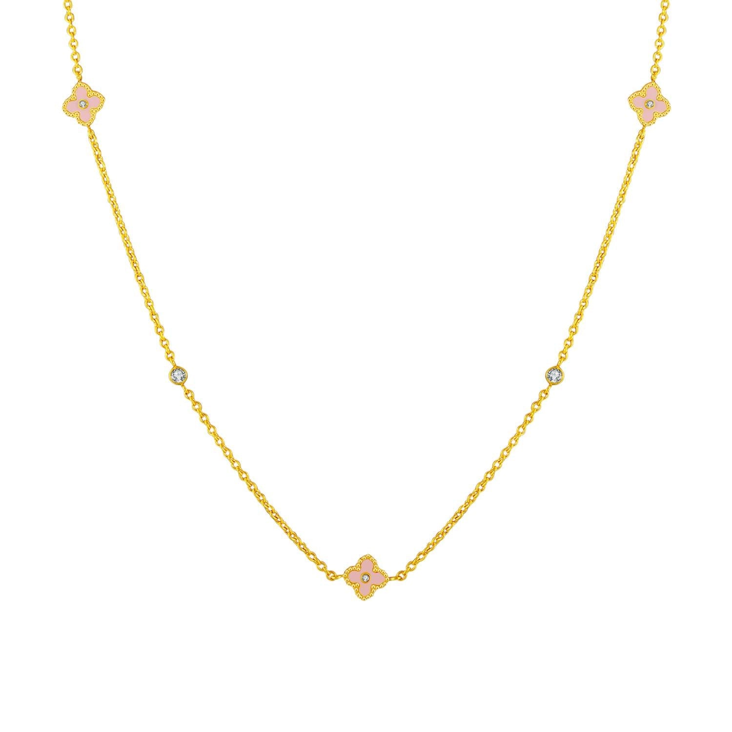 Mini Joory / Necklace Baby Pink Gold