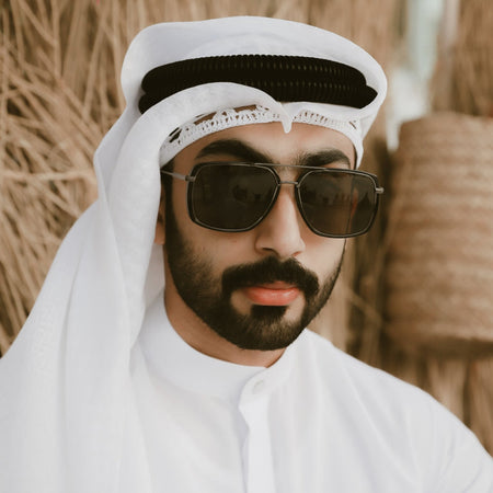 الرحال أسود / رمادي صلب